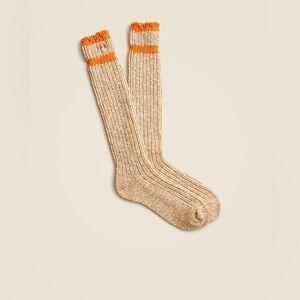 Holiday X J.Crew Limited Edition Knee-High Ribbed Socks in Wool Blend